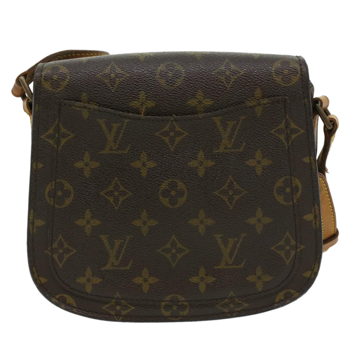 LOUIS VUITTON Monogram Saint Cloud MM Shoulder Bag Vintage M51243 LV am3334