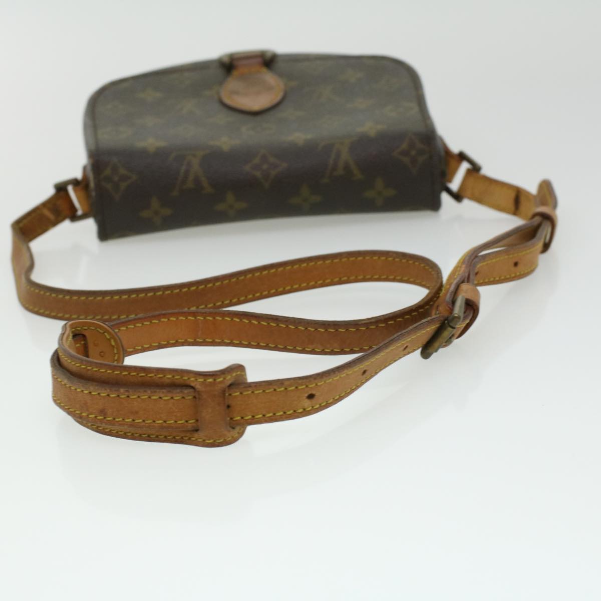 LOUIS VUITTON Monogram Saint Cloud MM Shoulder Bag Vintage M51243 LV am3334