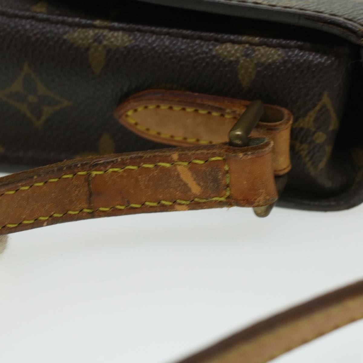 LOUIS VUITTON Monogram Saint Cloud MM Shoulder Bag Vintage M51243 LV am3334