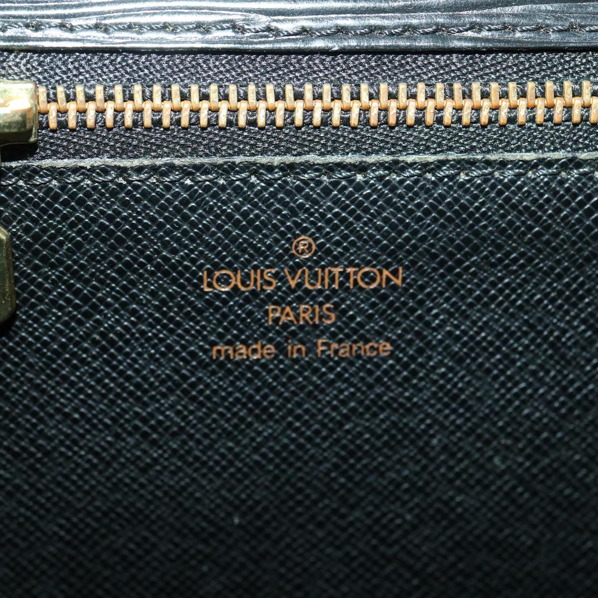 LOUIS VUITTON Epi Monceau Hand Bag Black M52122 LV am3415