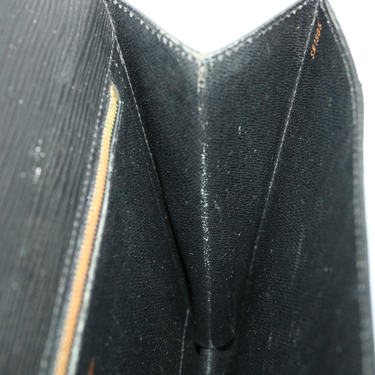 LOUIS VUITTON Epi Monceau Hand Bag Black M52122 LV am3415