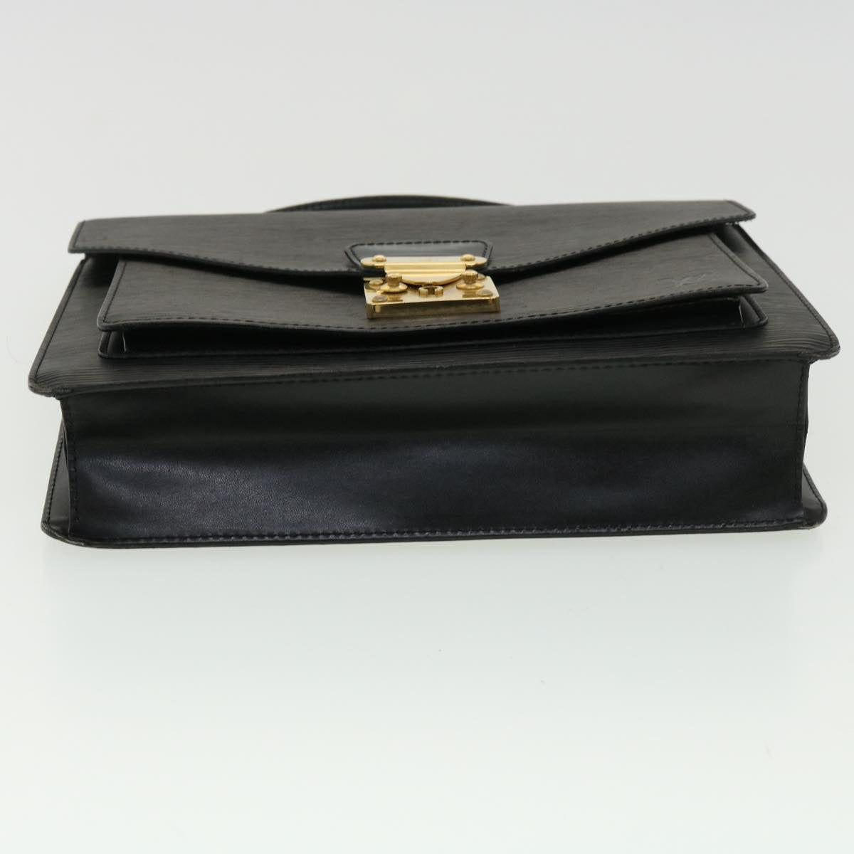 LOUIS VUITTON Epi Monceau Hand Bag Black M52122 LV am3415
