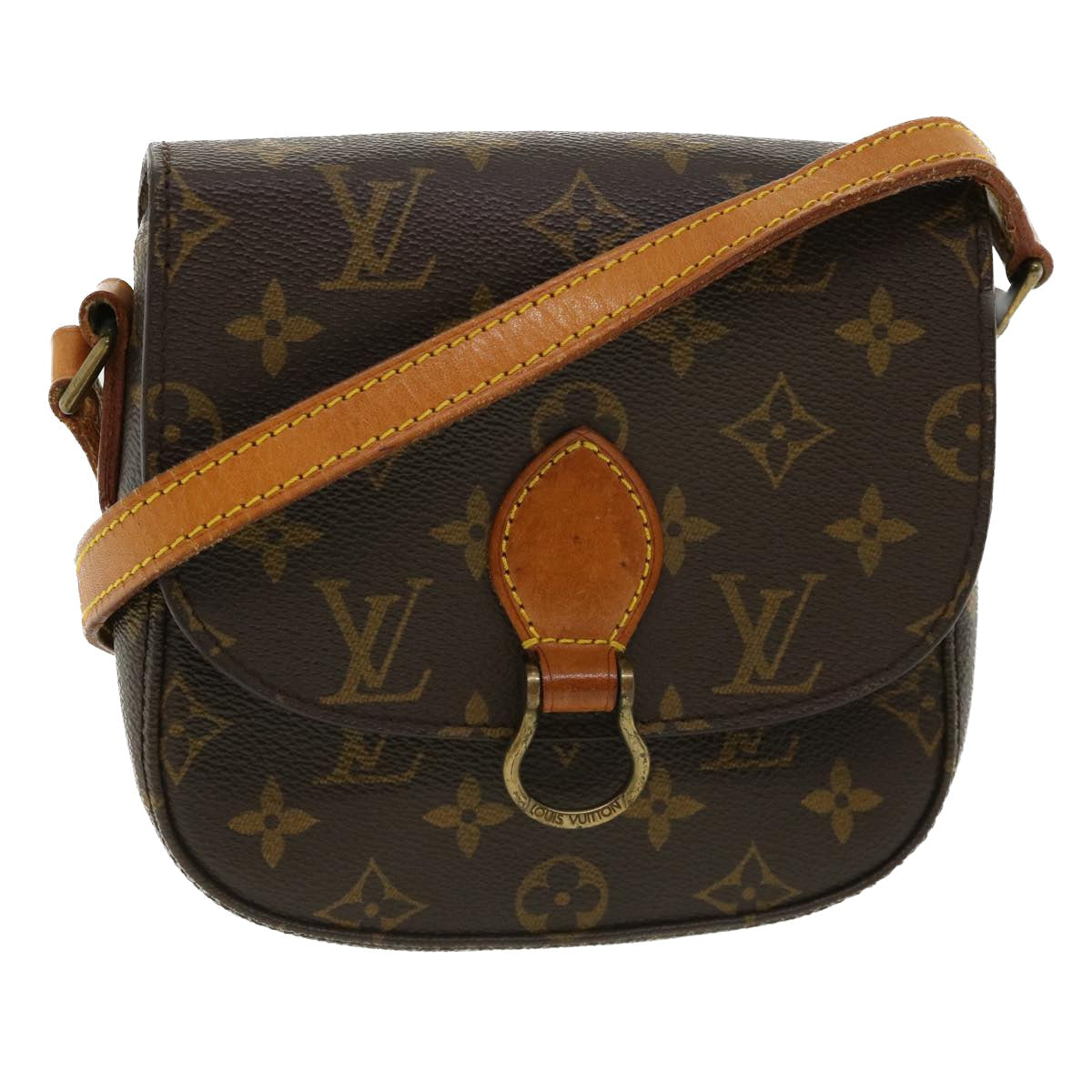 LOUIS VUITTON Monogram Saint Cloud PM Shoulder Bag M51244 LV am3460