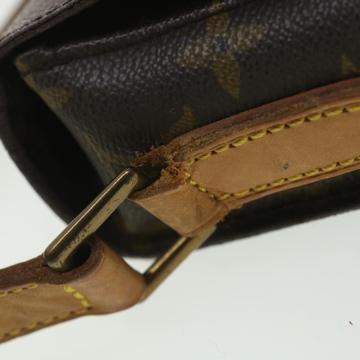 LOUIS VUITTON Monogram Saint Cloud GM Shoulder Bag M51242 LV am3488