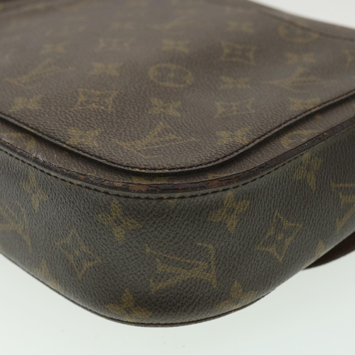 LOUIS VUITTON Monogram Saint Cloud GM Shoulder Bag M51242 LV am3488