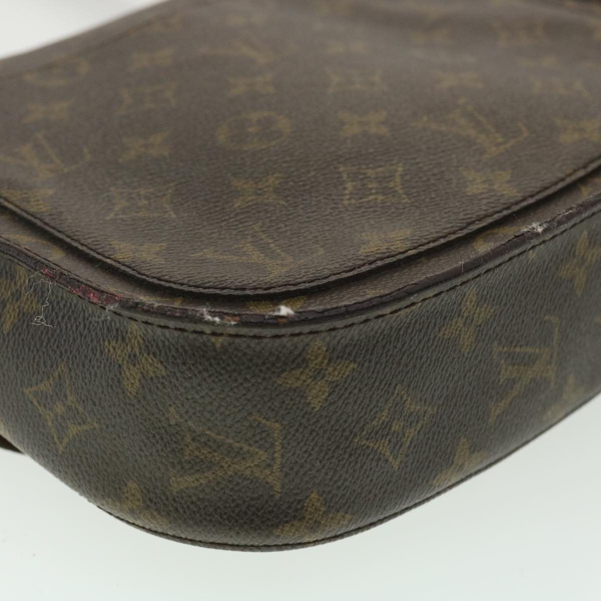 LOUIS VUITTON Monogram Saint Cloud GM Shoulder Bag M51242 LV am3488