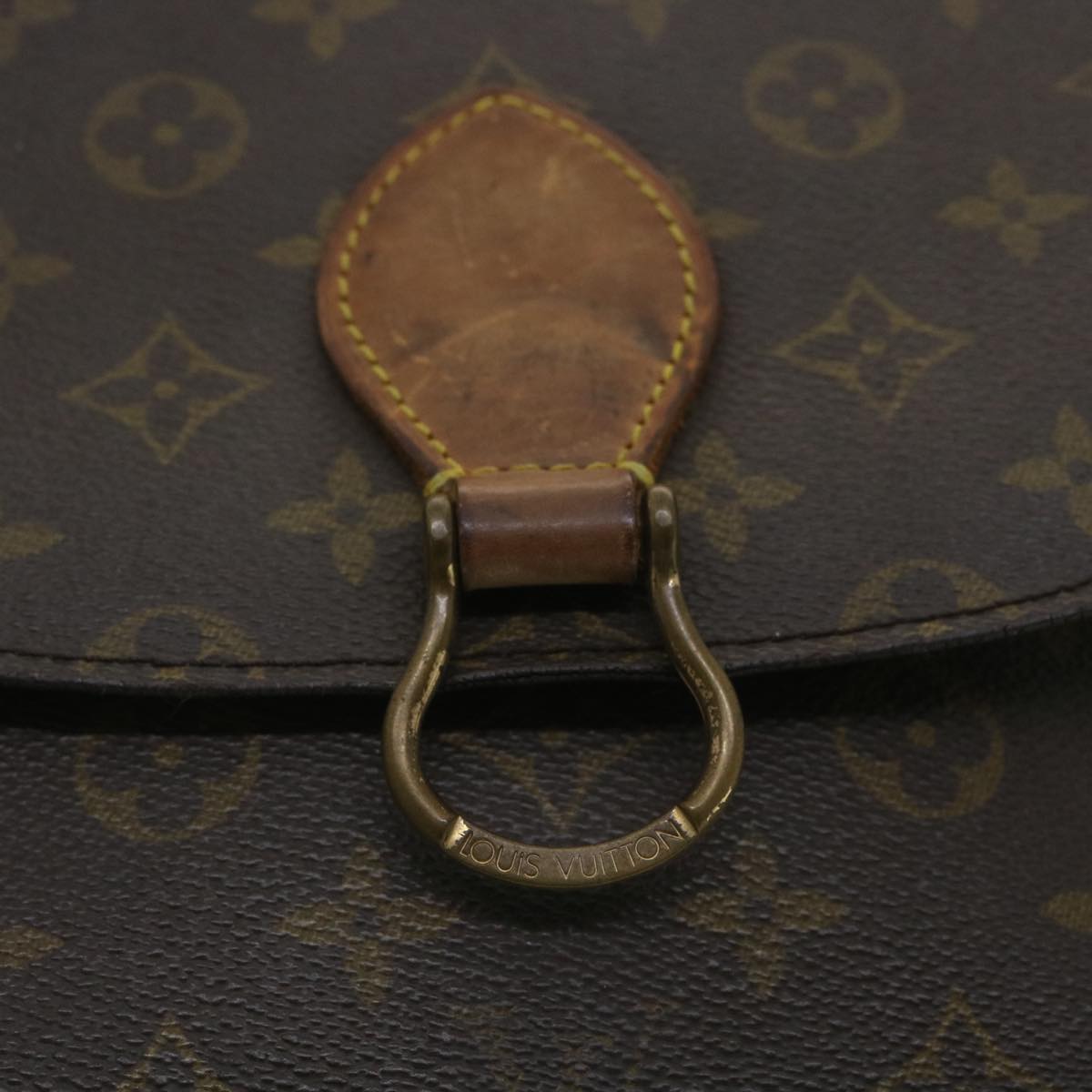 LOUIS VUITTON Monogram Saint Cloud GM Shoulder Bag M51242 LV am3488