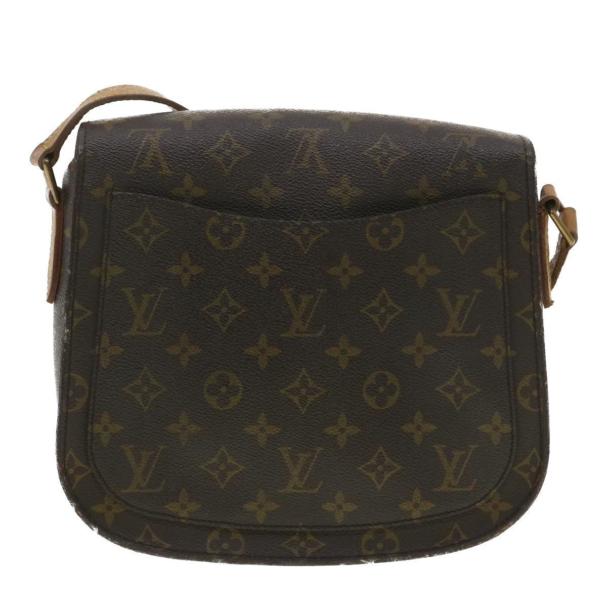 LOUIS VUITTON Monogram Saint Cloud GM Shoulder Bag M51242 LV am3488