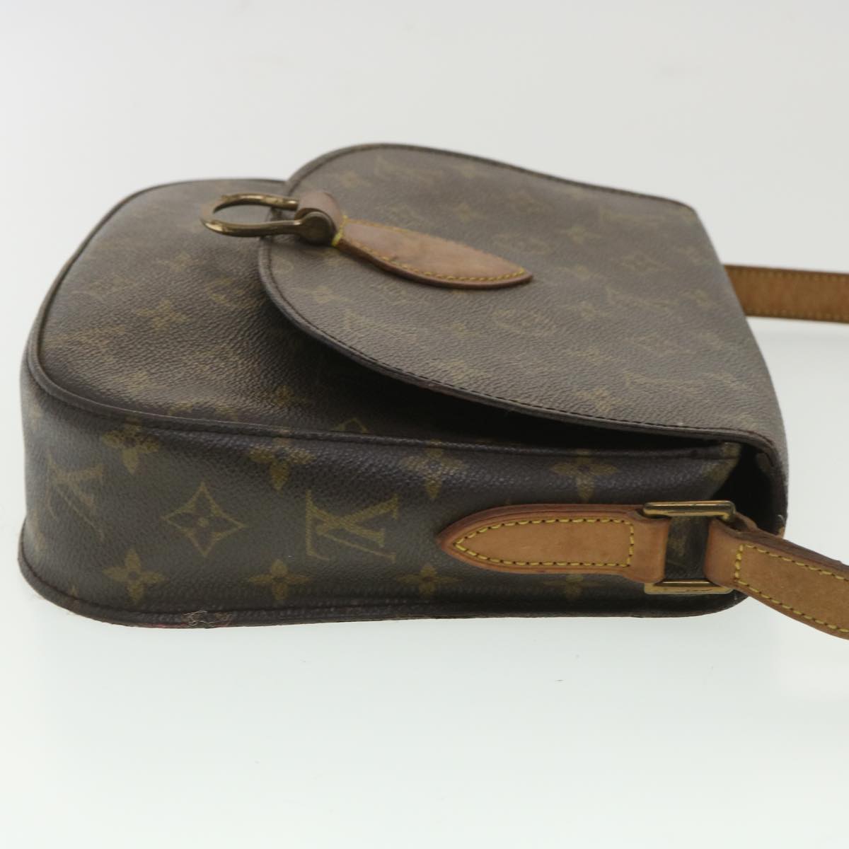 LOUIS VUITTON Monogram Saint Cloud GM Shoulder Bag M51242 LV am3488