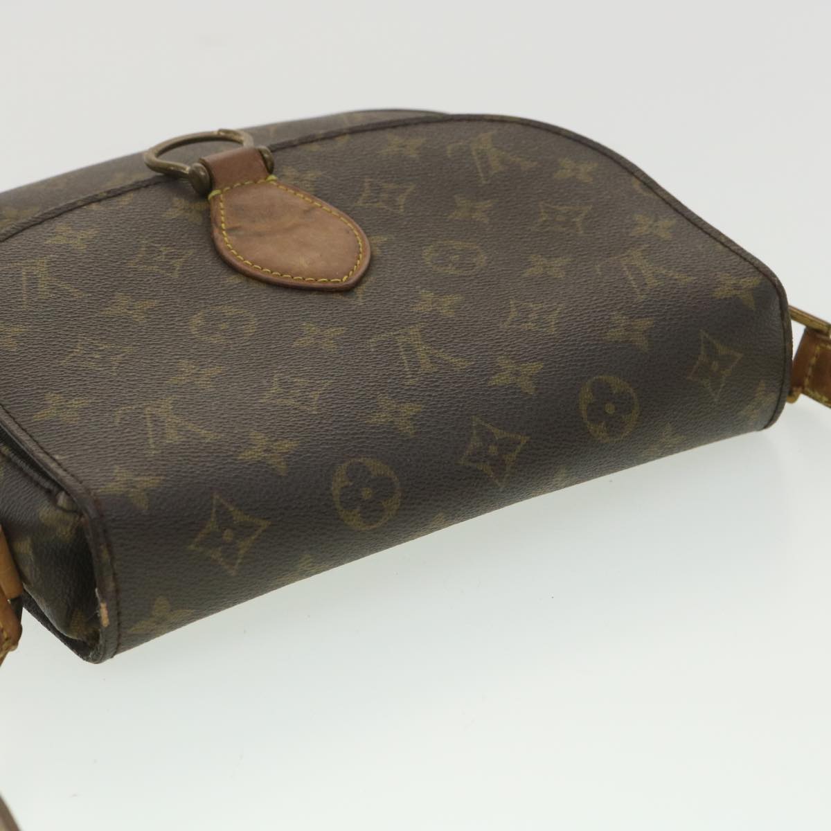 LOUIS VUITTON Monogram Saint Cloud GM Shoulder Bag M51242 LV am3488