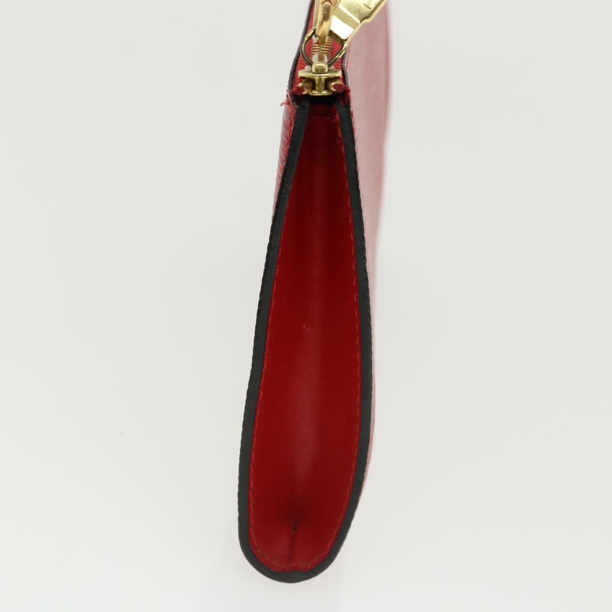 LOUIS VUITTON Epi Pochette Accessoires Pouch Red M52947 LV am3529