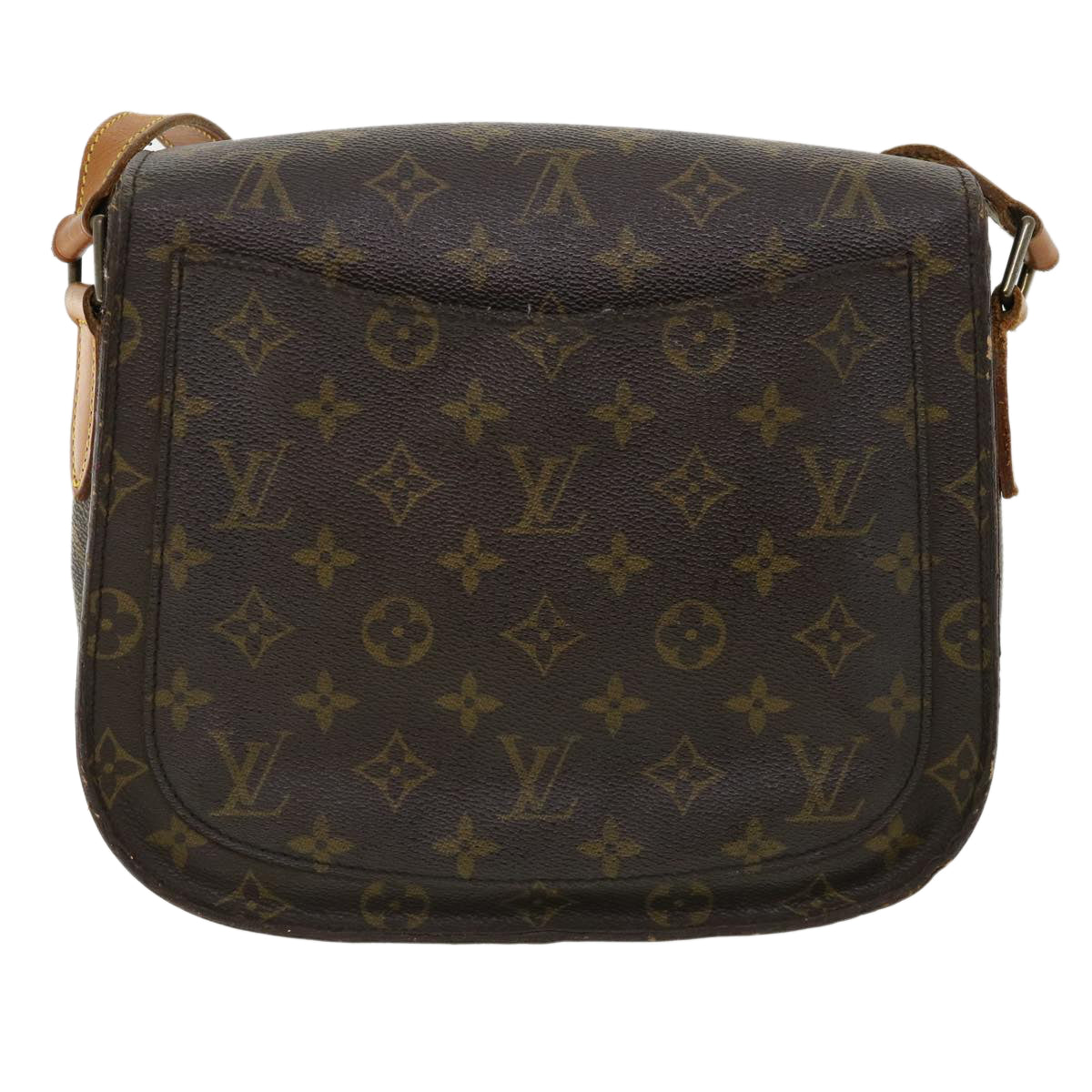 LOUIS VUITTON Monogram Saint Cloud GM Shoulder Bag M51242 LV am3542