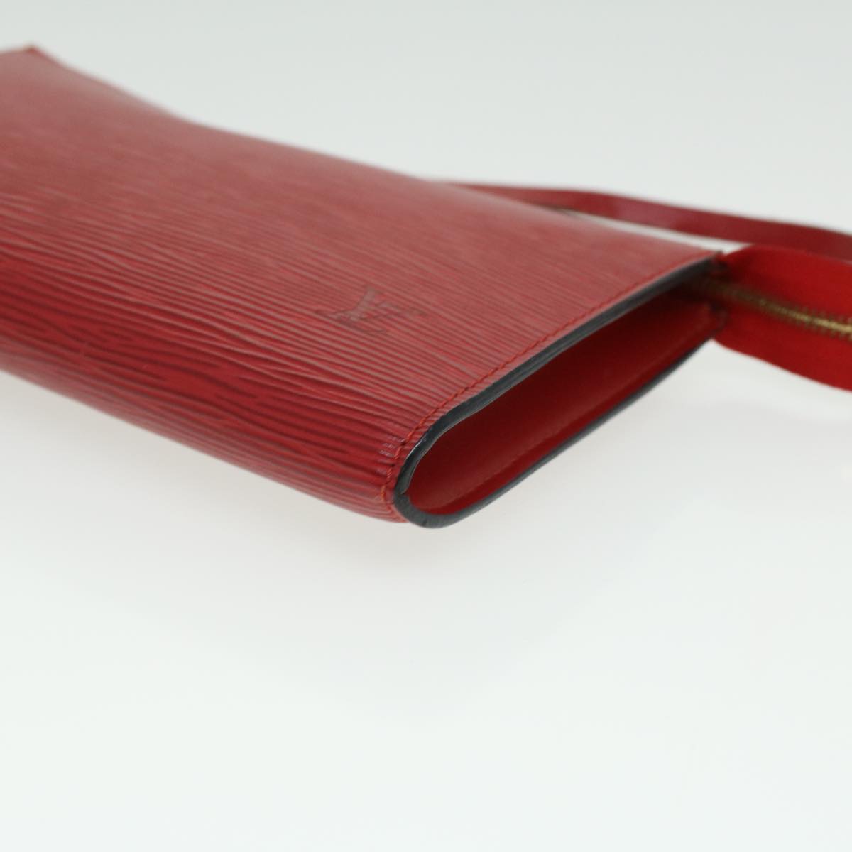LOUIS VUITTON Epi Pochette Accessoires Pouch Red Rouge M52987 LV am3564