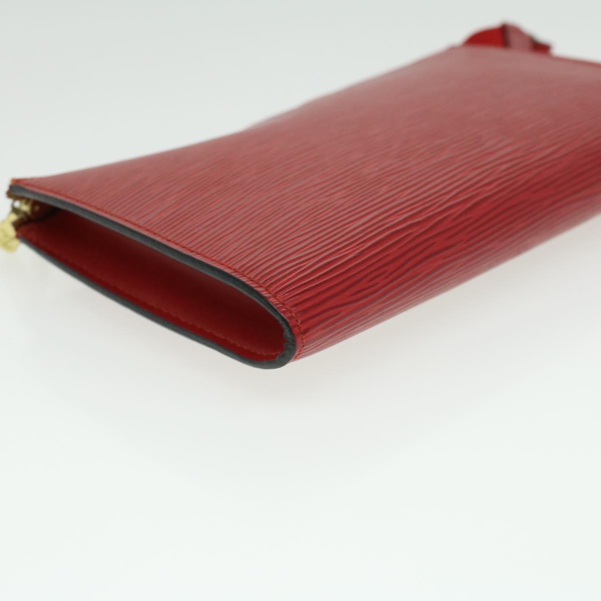 LOUIS VUITTON Epi Pochette Accessoires Pouch Red Rouge M52987 LV am3564
