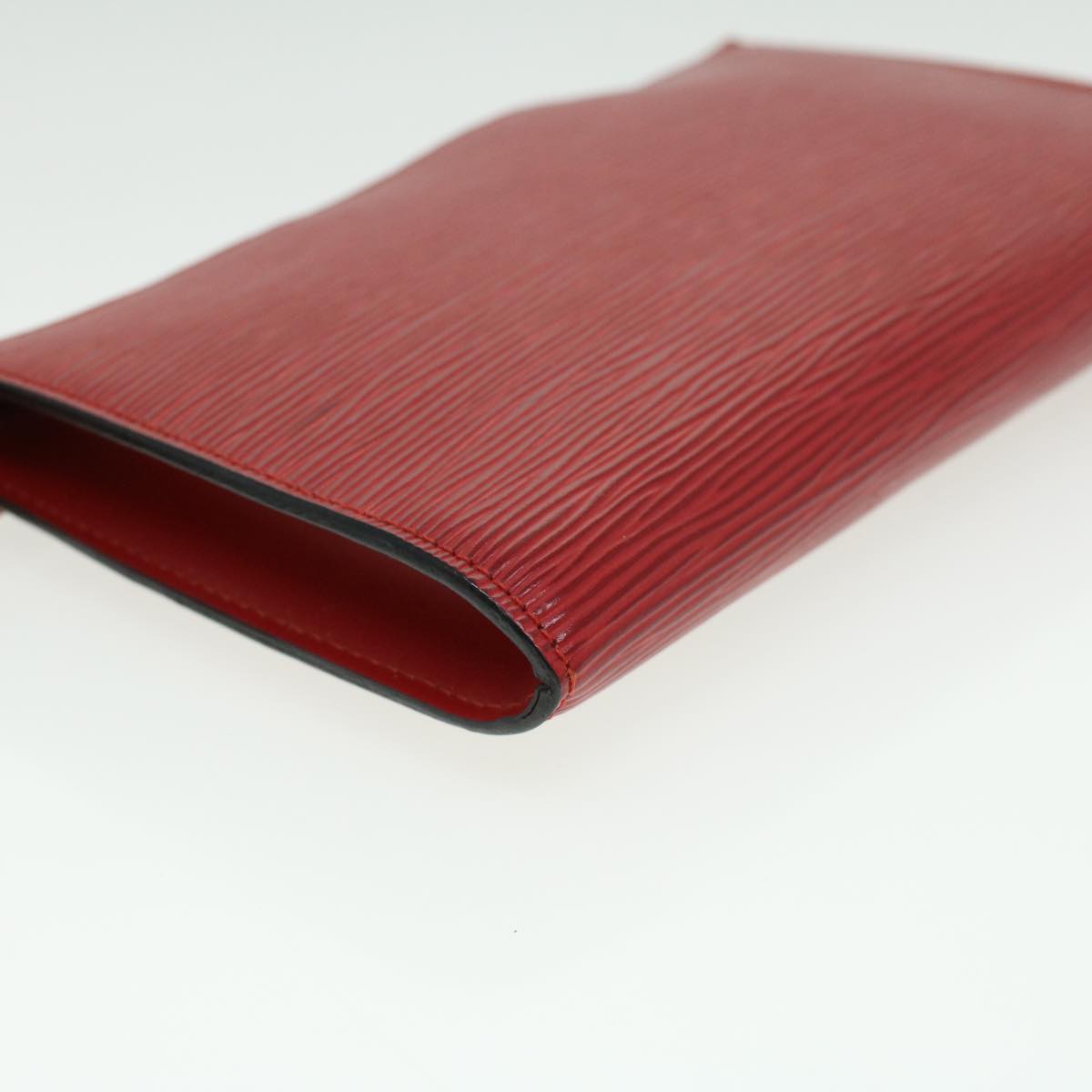 LOUIS VUITTON Epi Pochette Accessoires Pouch Red Rouge M52987 LV am3564