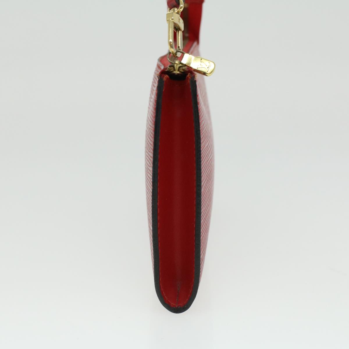 LOUIS VUITTON Epi Pochette Accessoires Pouch Red Rouge M52987 LV am3564