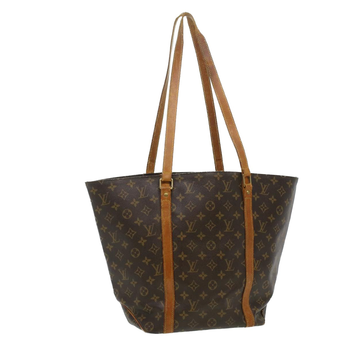LOUIS VUITTON Monogram Sac Shopping Tote Bag M51108 LV am3605