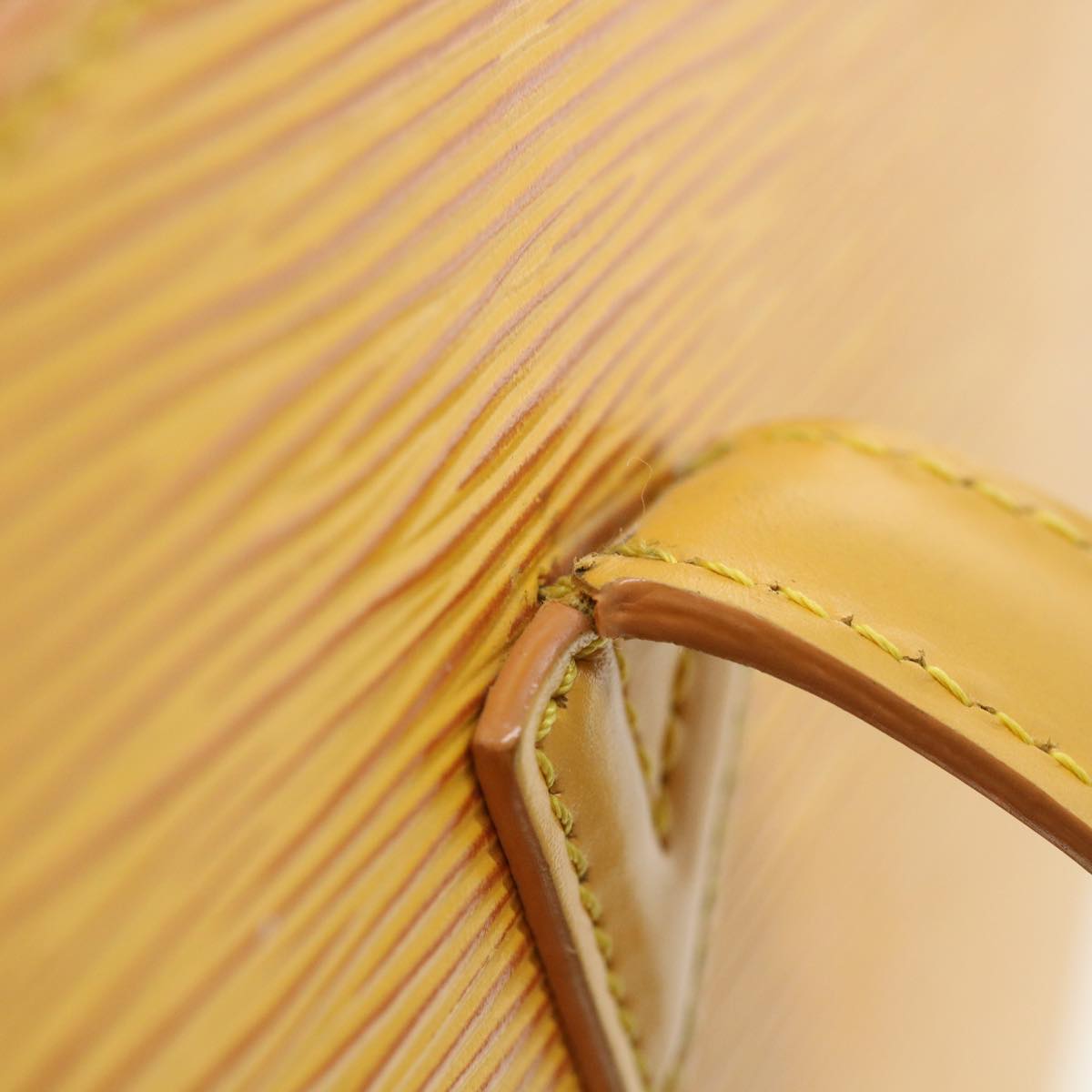 LOUIS VUITTON Epi Saint Jacques Hand Bag Yellow M52279 LV am3608