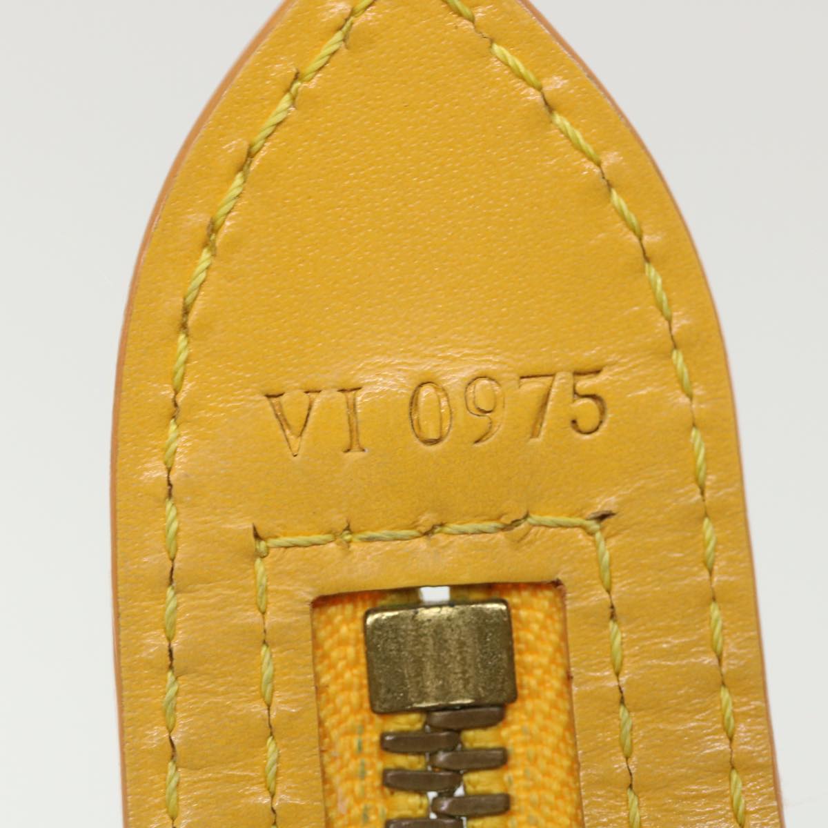 LOUIS VUITTON Epi Saint Jacques Hand Bag Yellow M52279 LV am3608