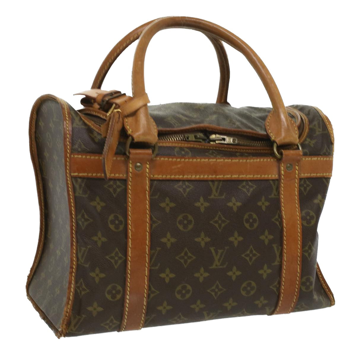 LOUIS VUITTON Monogram Sac Chassour 35 Pet Carry M41924 LV am3615