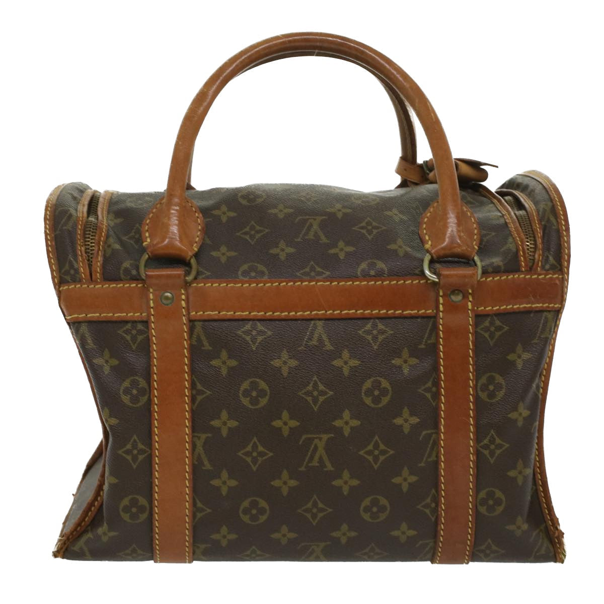 LOUIS VUITTON Monogram Sac Chassour 35 Pet Carry M41924 LV am3615