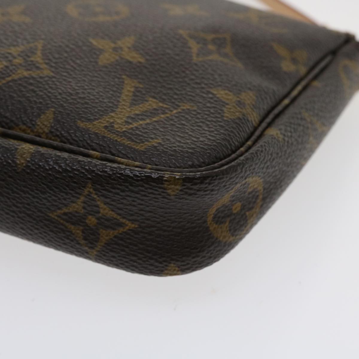 LOUIS VUITTON Monogram Pochette Accessoires Pouch M51980 LV am3641