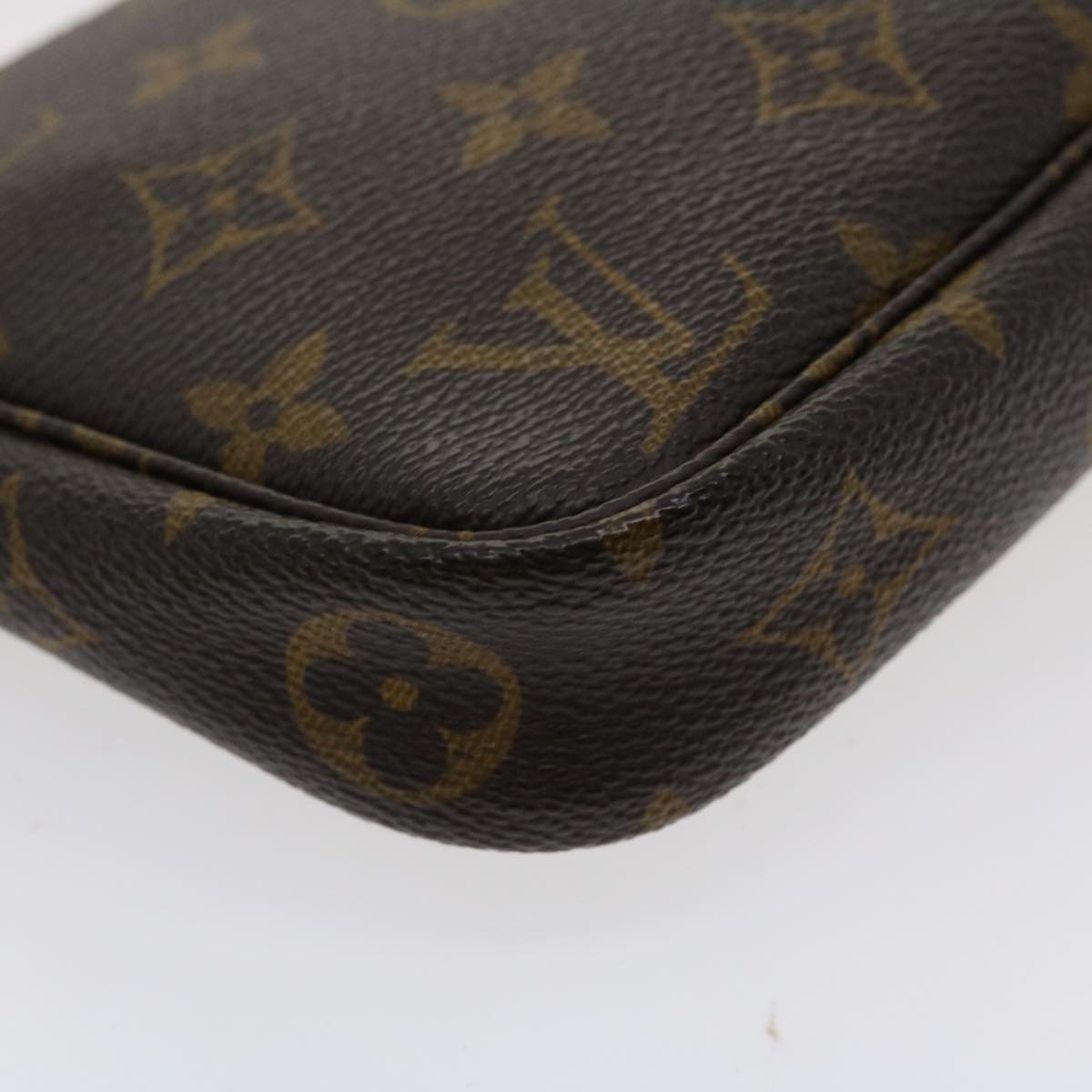 LOUIS VUITTON Monogram Pochette Accessoires Pouch M51980 LV am3641