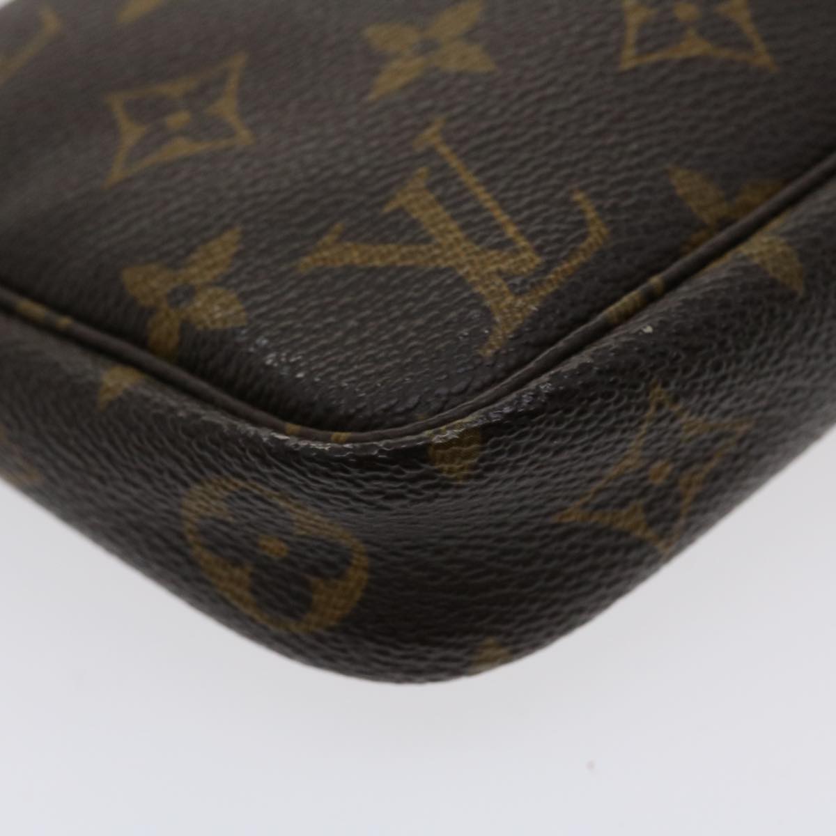 LOUIS VUITTON Monogram Pochette Accessoires Pouch M51980 LV am3641