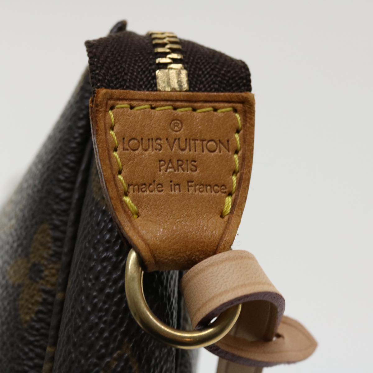 LOUIS VUITTON Monogram Pochette Accessoires Pouch M51980 LV am3641