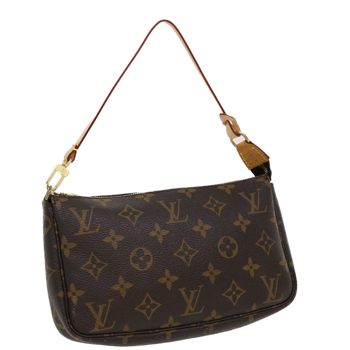 LOUIS VUITTON Monogram Pochette Accessoires Pouch M51980 LV am3641