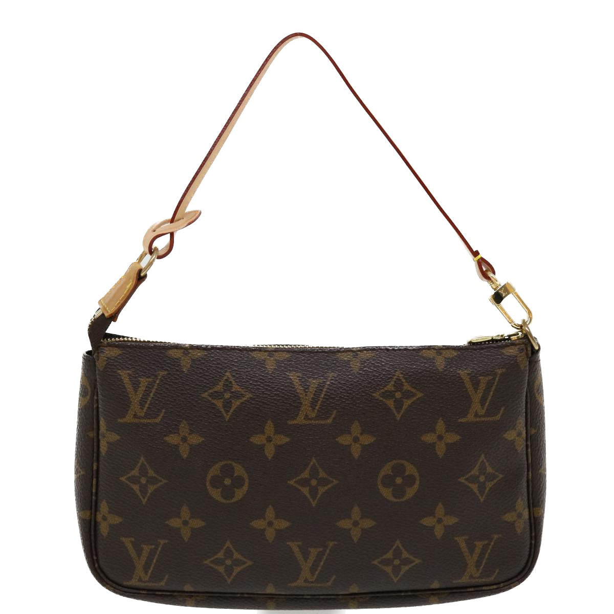 LOUIS VUITTON Monogram Pochette Accessoires Pouch M51980 LV am3641