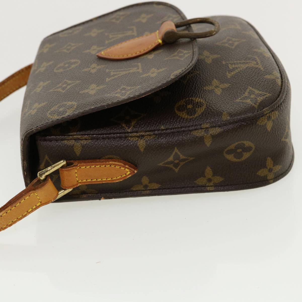 LOUIS VUITTON Monogram Saint Cloud MM Shoulder Bag M51243 LV am3660