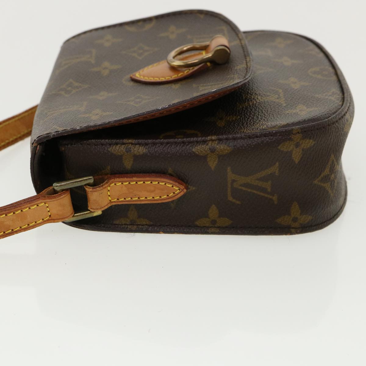 LOUIS VUITTON Monogram Saint Cloud PM Shoulder Bag M51244 LV am3665