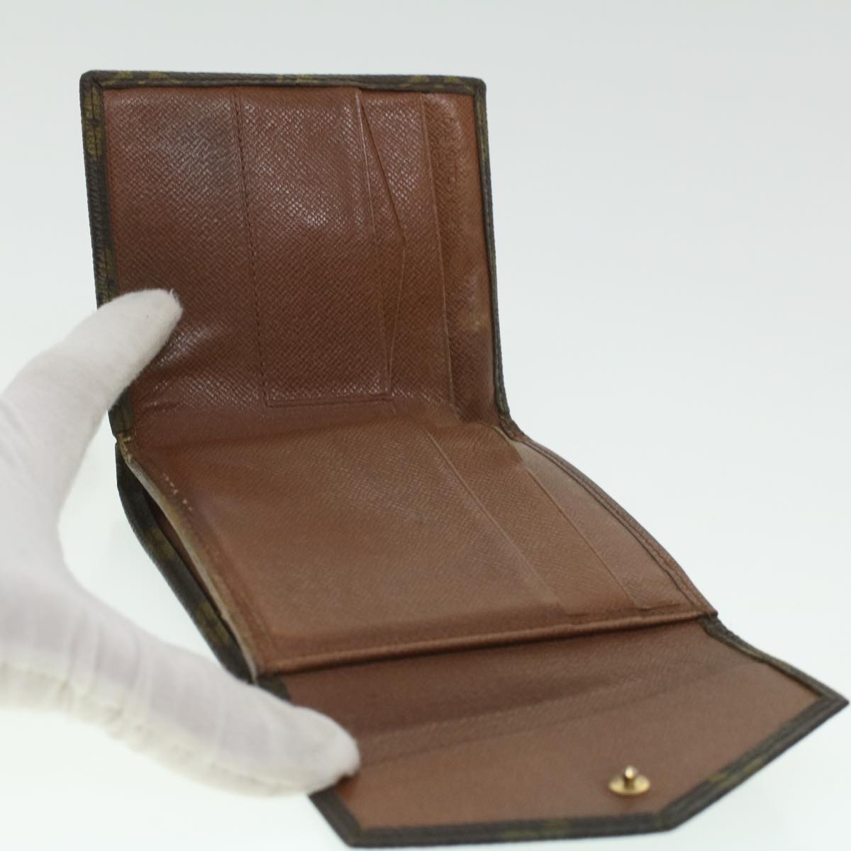 LOUIS VUITTON Monogram Monogram Vernis Wallet 5Set Pink LV am3676
