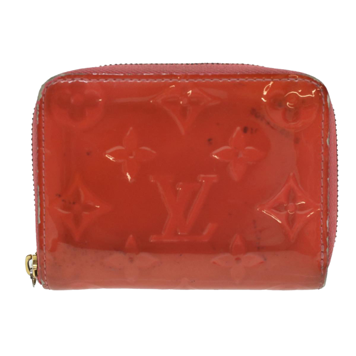 LOUIS VUITTON Monogram Monogram Vernis Wallet 5Set Pink LV am3676