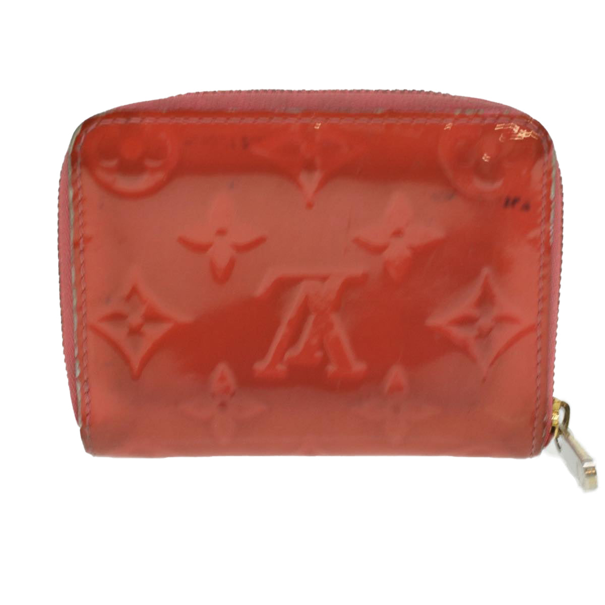 LOUIS VUITTON Monogram Monogram Vernis Wallet 5Set Pink LV am3676