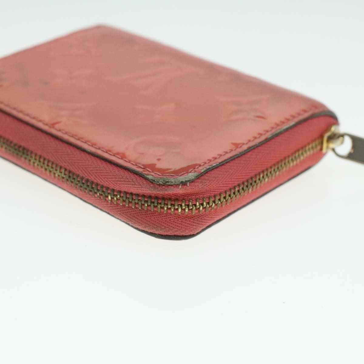 LOUIS VUITTON Monogram Monogram Vernis Wallet 5Set Pink LV am3676