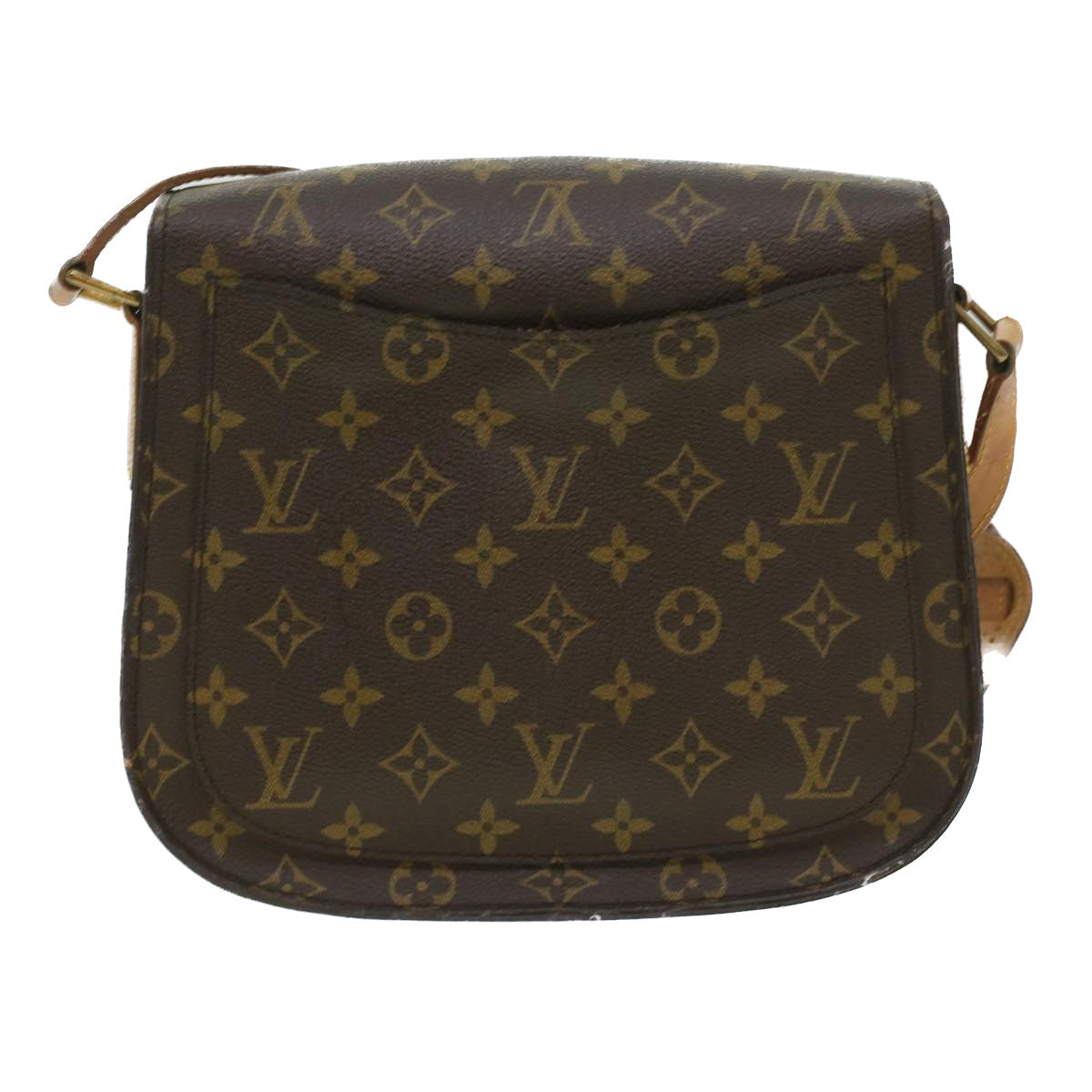 LOUIS VUITTON Monogram Saint Cloud GM Shoulder Bag M51242 LV am3687