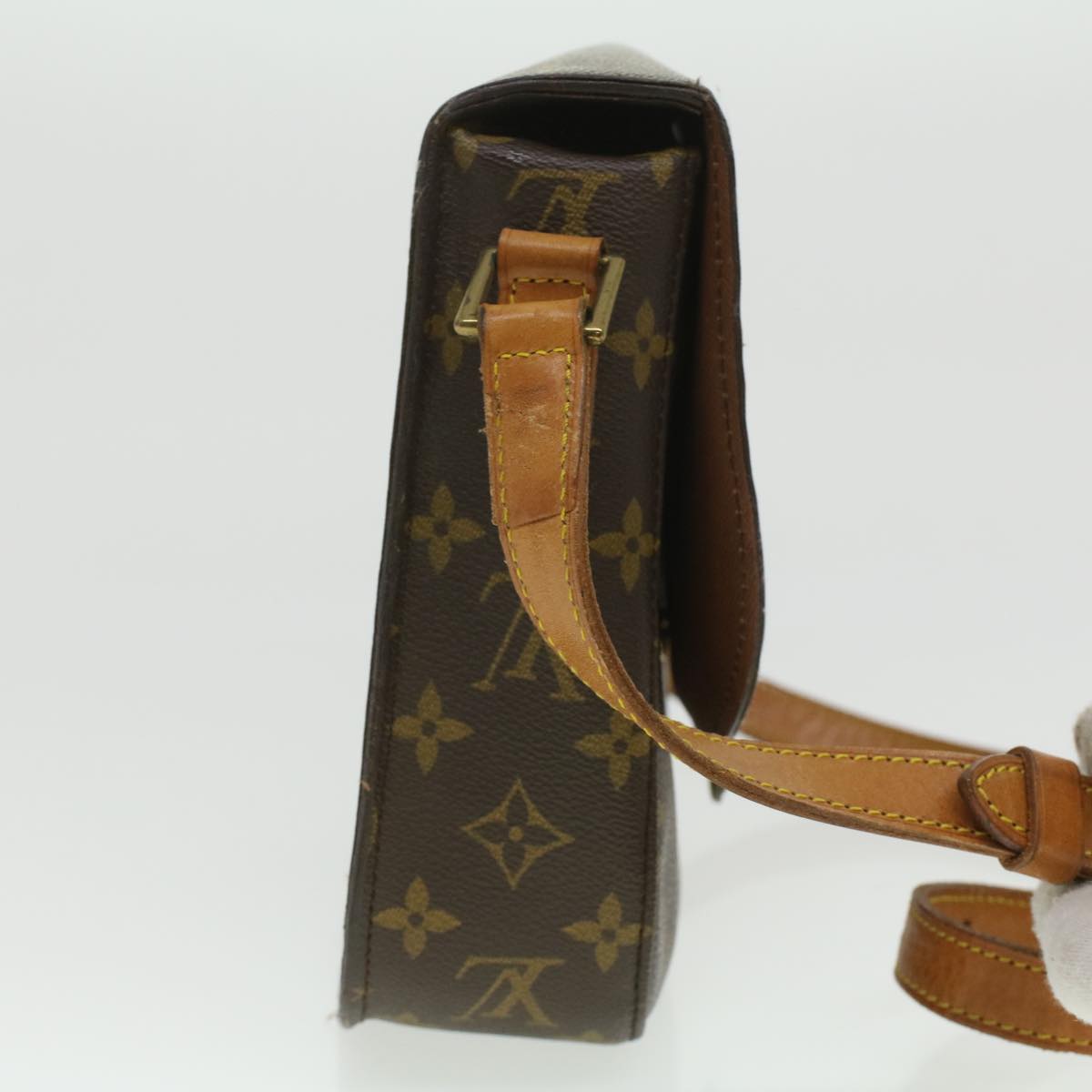 LOUIS VUITTON Monogram Saint Cloud GM Shoulder Bag M51242 LV am3687