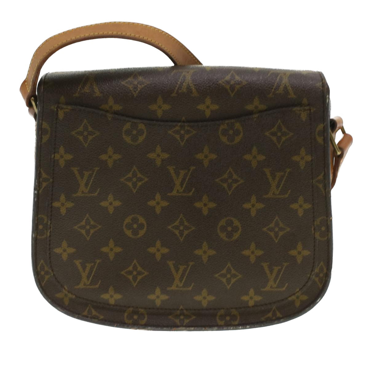 LOUIS VUITTON Monogram Saint Cloud GM Shoulder Bag Vintage M51242 LV am3698