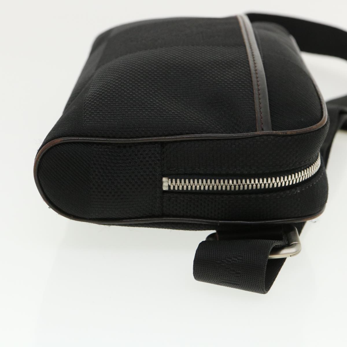 LOUIS VUITTON Damier Geant Acrobat Shoulder Bag Canvas Black M93620 am3701