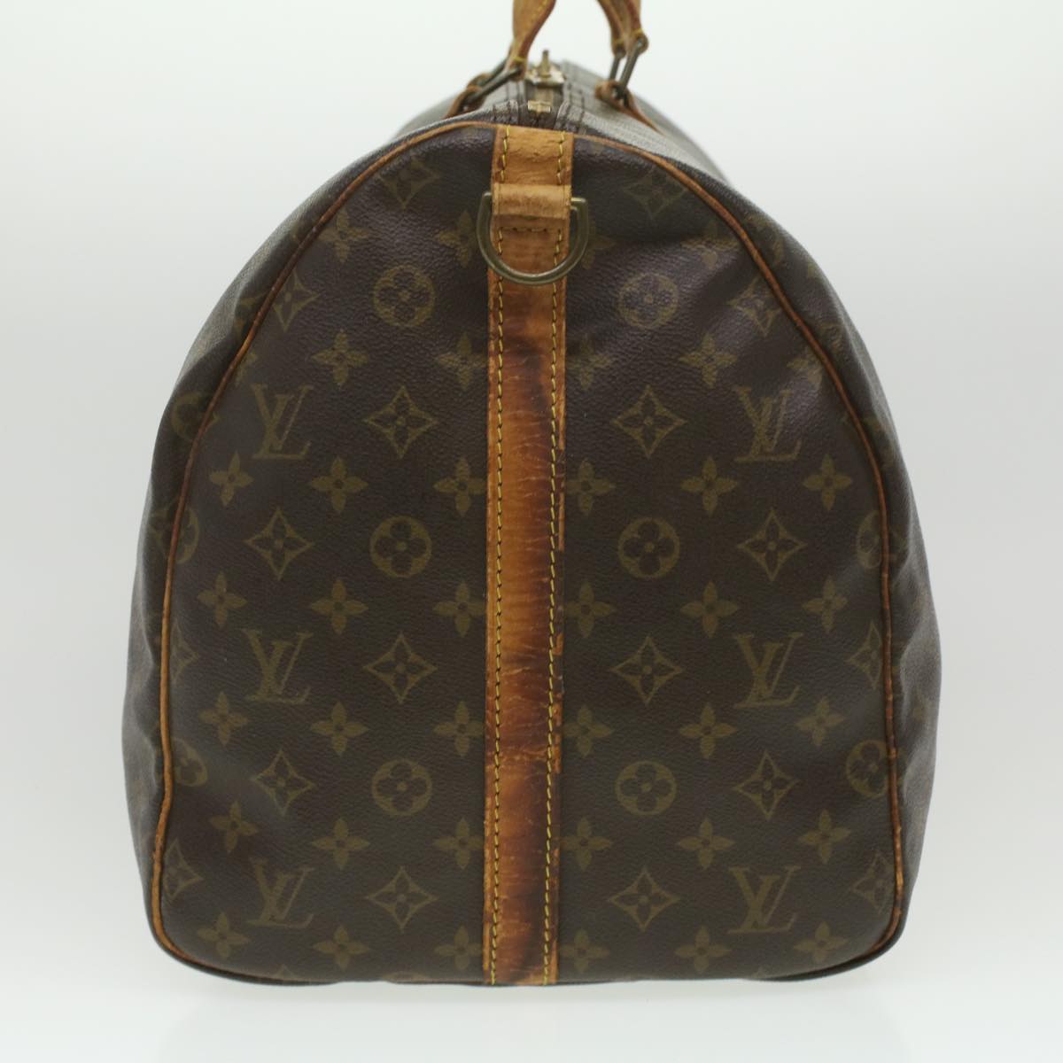 LOUIS VUITTON Monogram Keepall Bandouliere 55 Boston Bag M41414 LV am3736