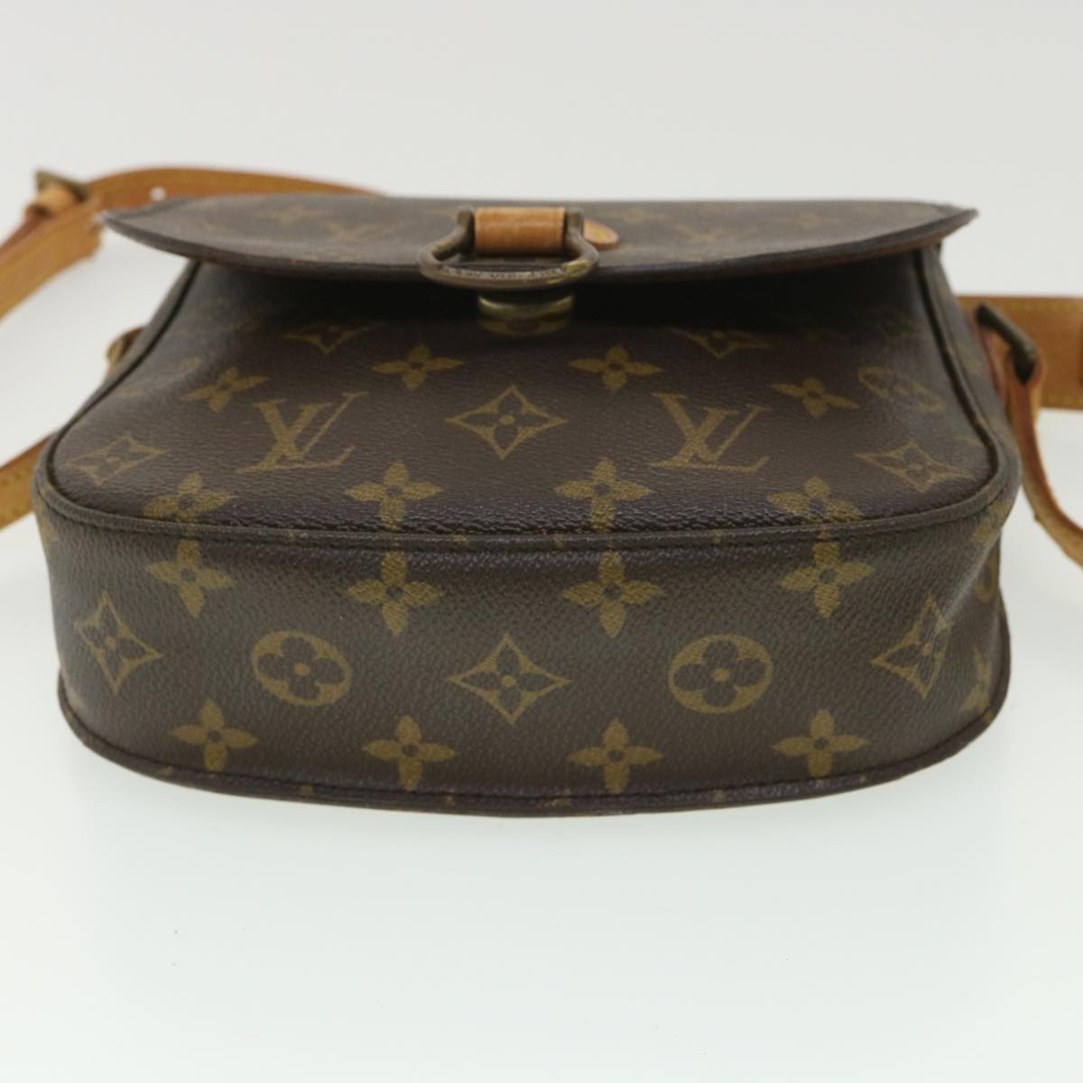 LOUIS VUITTON Monogram Saint Cloud MM Shoulder Bag M51243 LV am3753