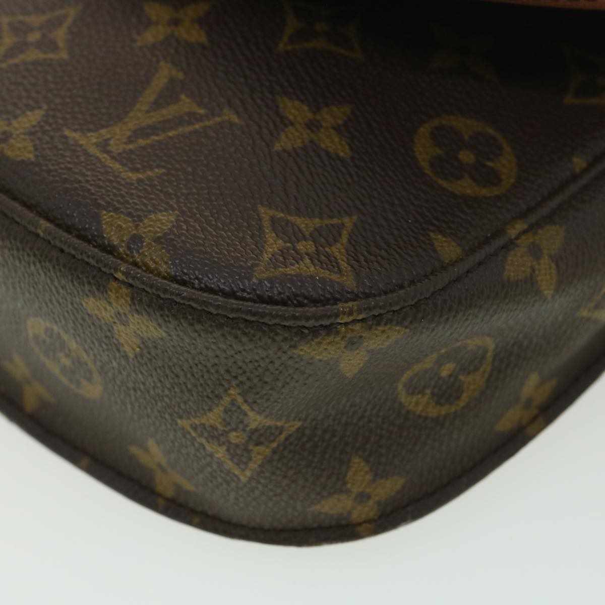 LOUIS VUITTON Monogram Saint Cloud MM Shoulder Bag M51243 LV am3753