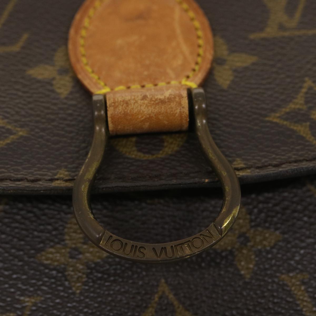 LOUIS VUITTON Monogram Saint Cloud MM Shoulder Bag M51243 LV am3753
