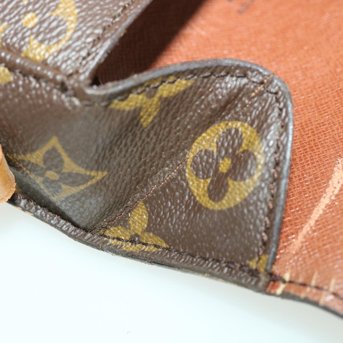 LOUIS VUITTON Monogram Saint Cloud MM Shoulder Bag M51243 LV am3753