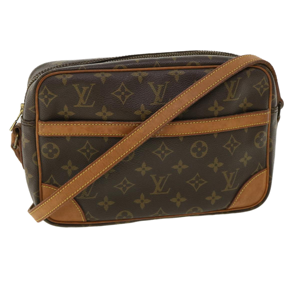 LOUIS VUITTON Monogram Trocadero 27 Shoulder Bag M51274 LV am3782