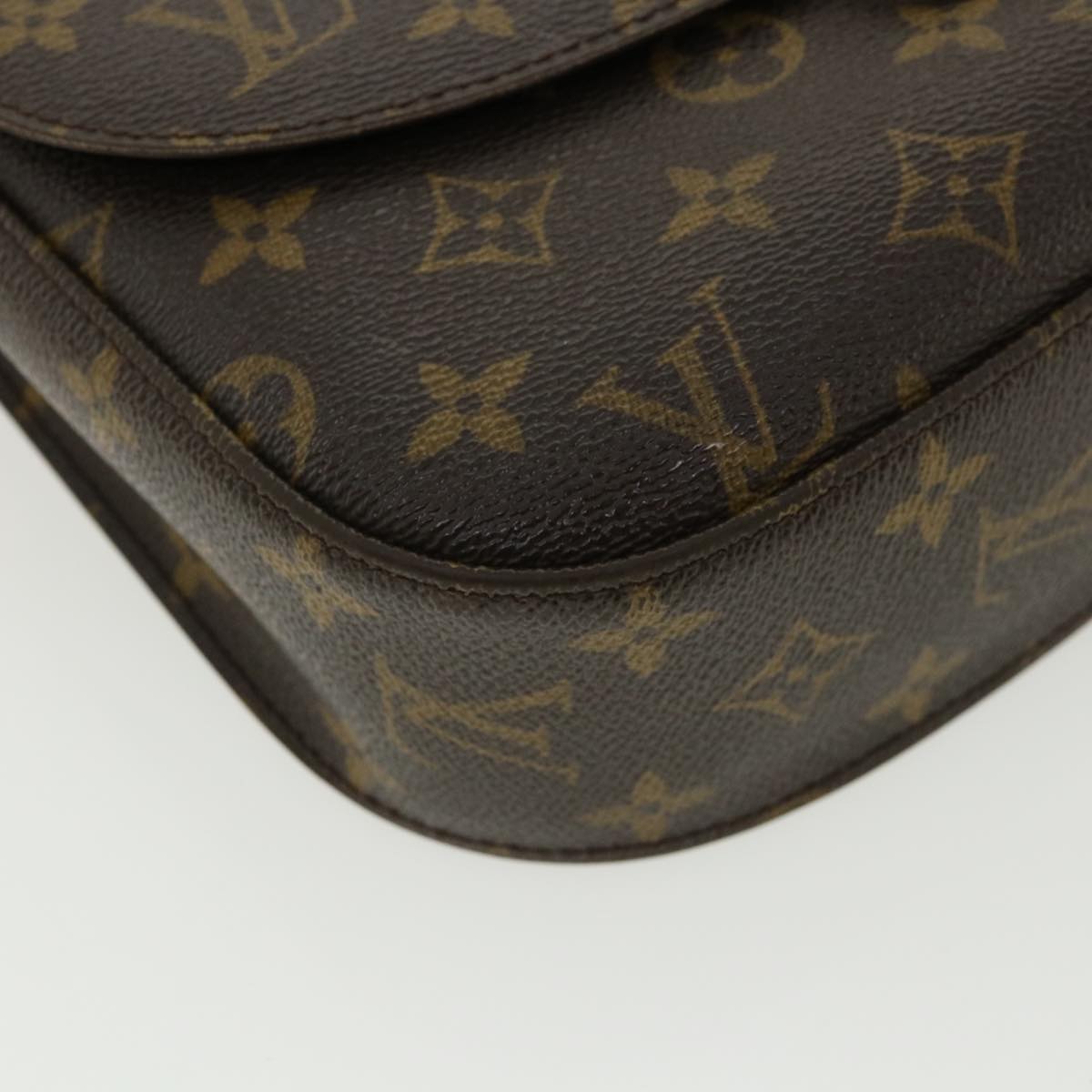 LOUIS VUITTON Monogram Saint Cloud GM Shoulder Bag M51242 LV am3784