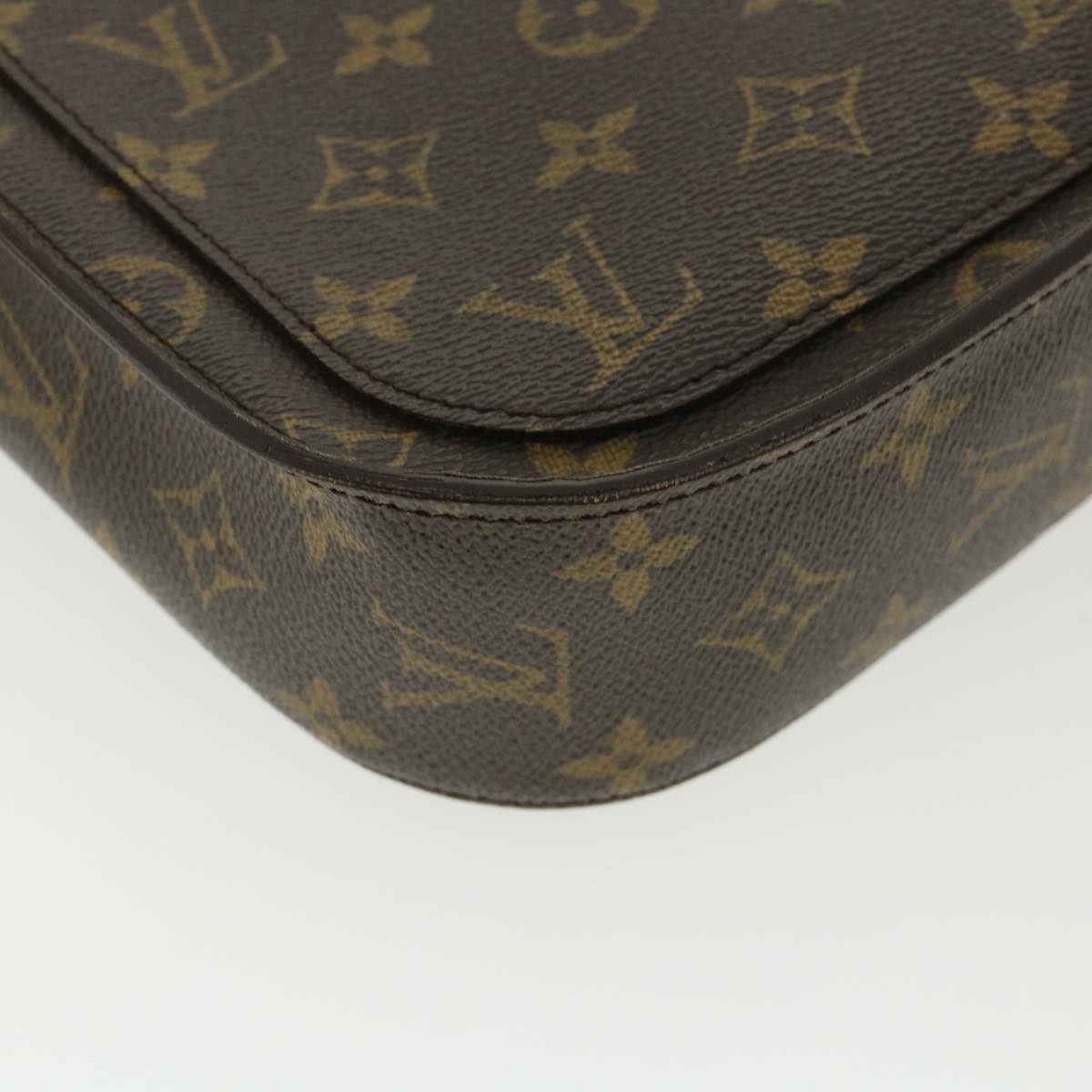 LOUIS VUITTON Monogram Saint Cloud GM Shoulder Bag M51242 LV am3784