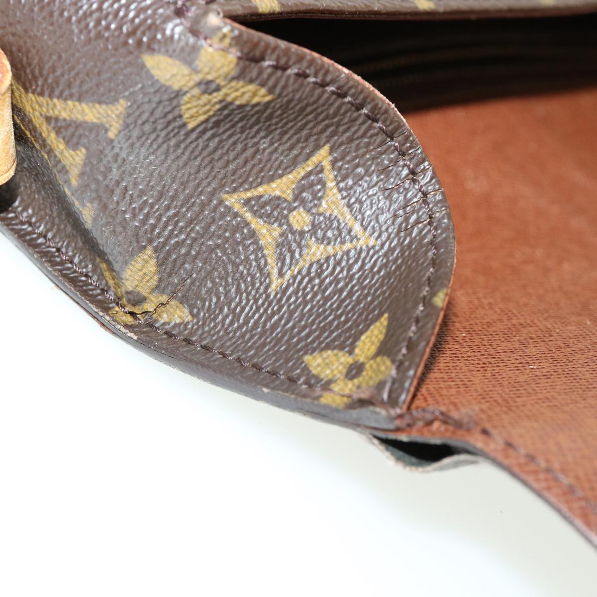 LOUIS VUITTON Monogram Saint Cloud GM Shoulder Bag M51242 LV am3784
